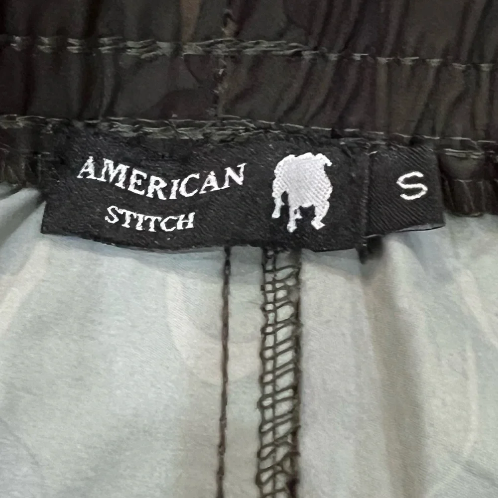 American Stitch Cargo Jogger Pants Men's Small Camo Green with Drawstring NWOT! - Picture 7 of 9